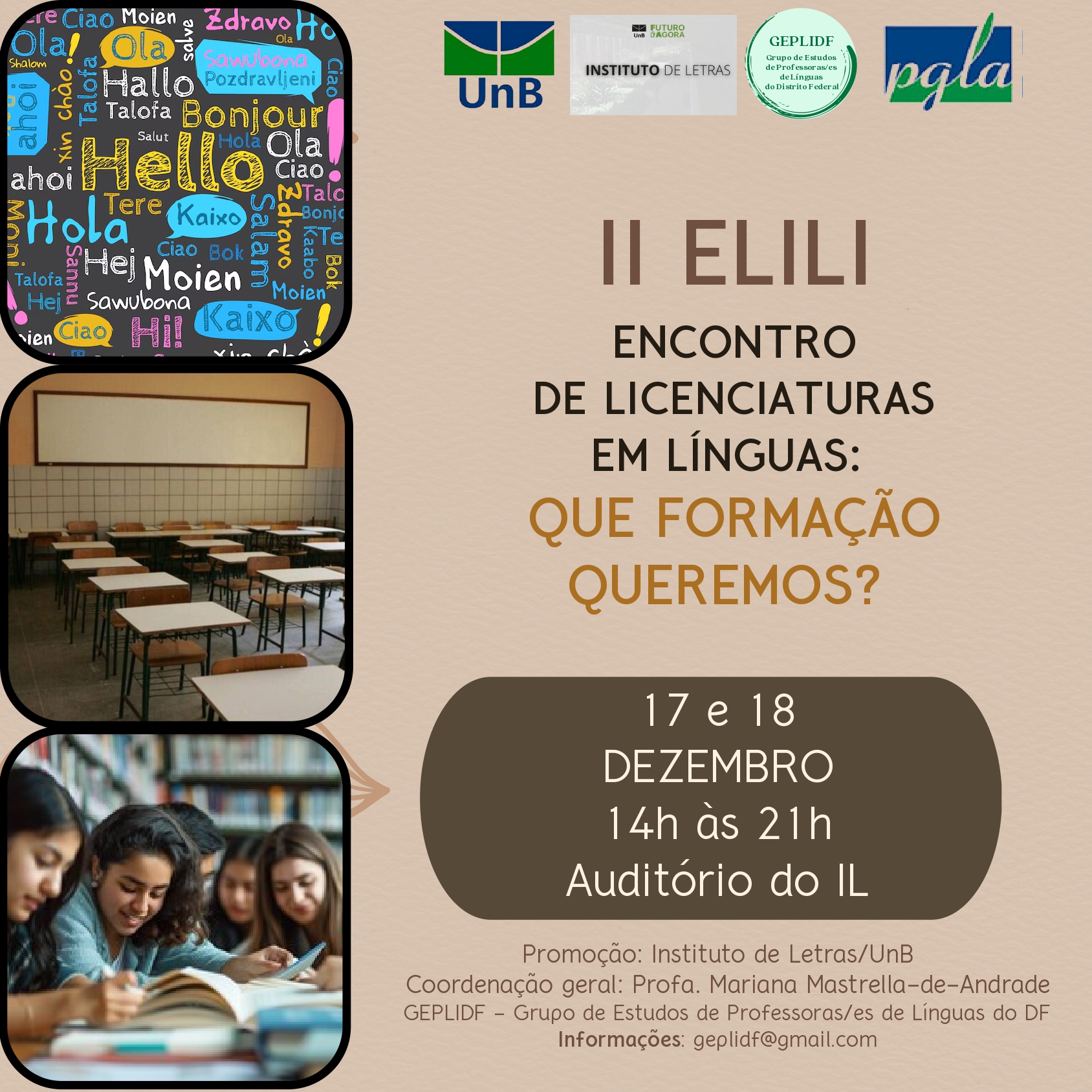 II ELILI Encontro de Licenciaturas em Lnguas 3 page 0001